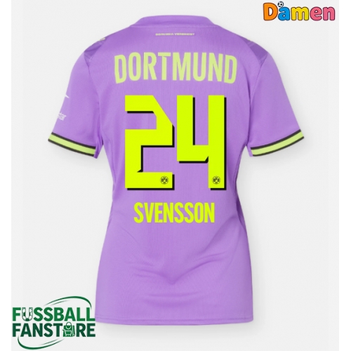 Borussia Dortmund Daniel Svensson #24 Replik 3rd trikot Damen 2026-27 Kurzarm